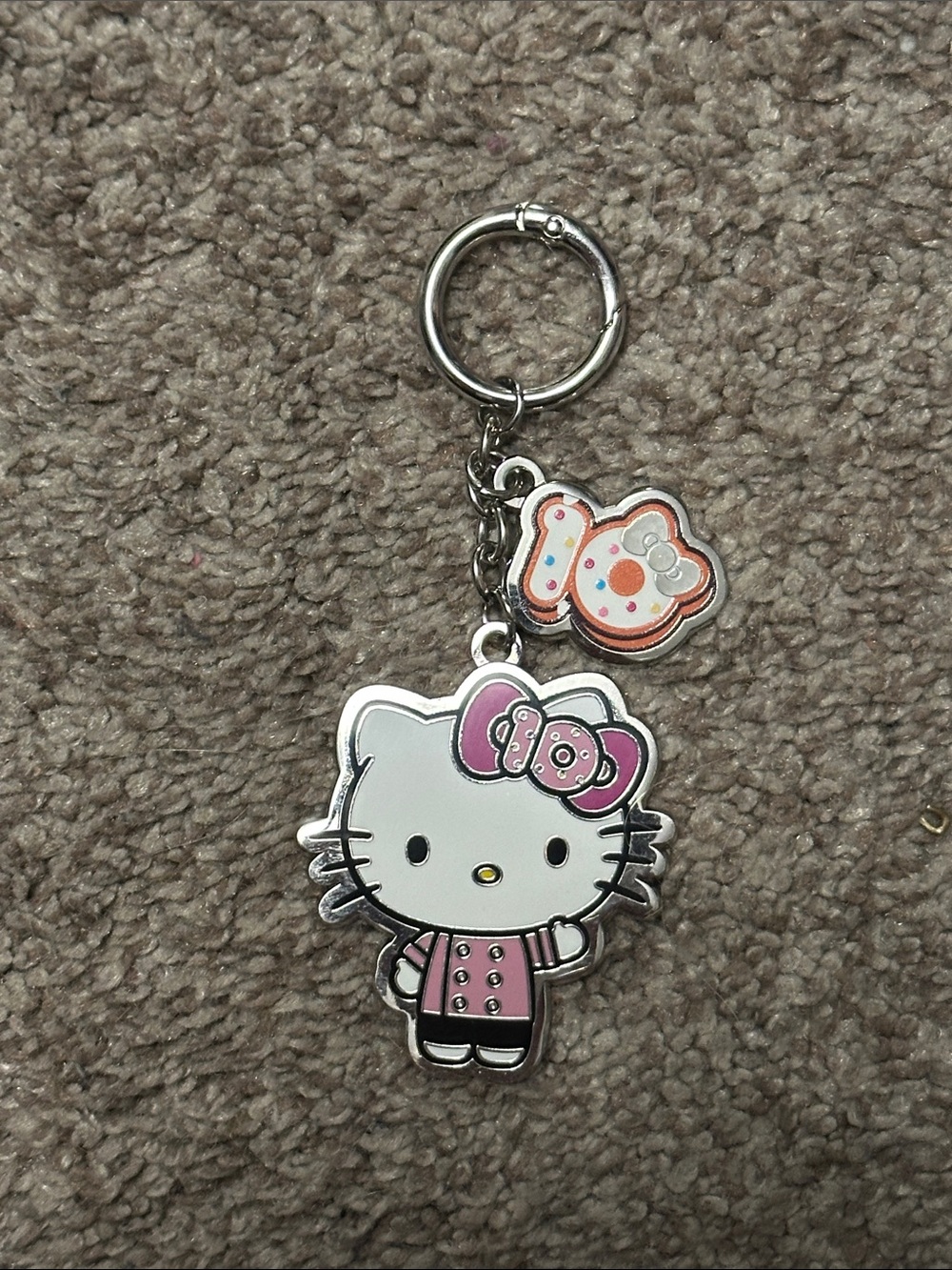 Hello Kitty Cafe 10th Anniversary Keychain